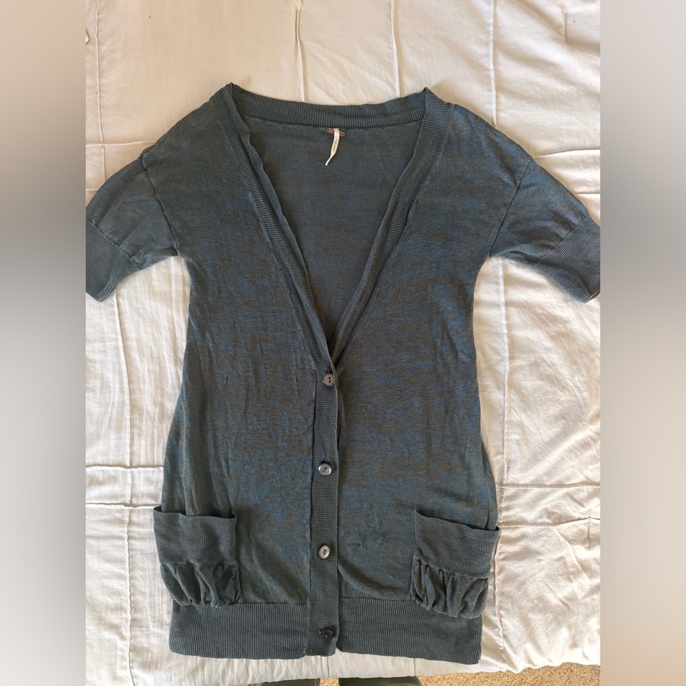Y2K Free People Knit Cardigan